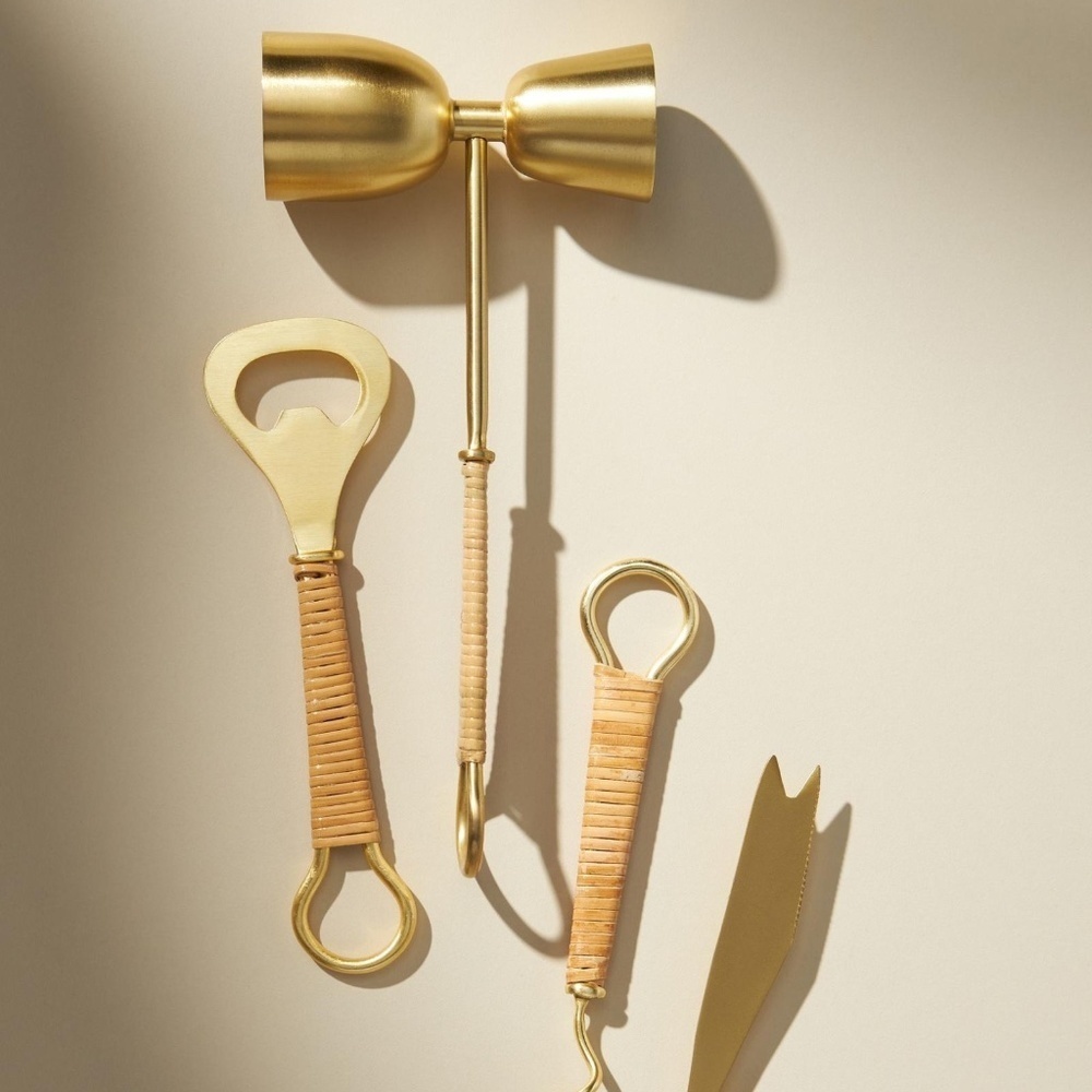Anthropologie Mikato Bar Tool Set - Picture 2 of 3
